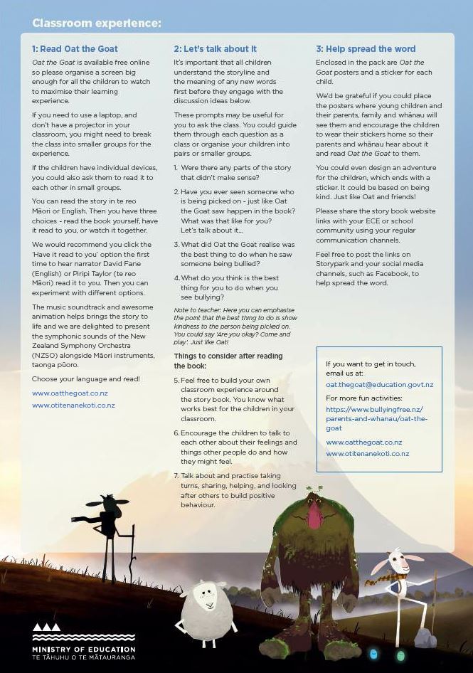 Oat the Goat classroom guide